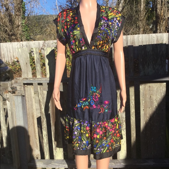 Anthropologie Fei Efflorescent Silk 
